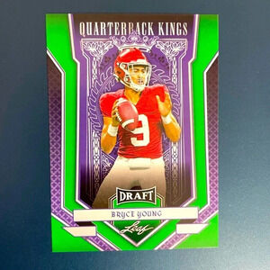 Bryce Young Rookie Cards Purple Quarterback Kings 2023 Panini Carolina Panthers​